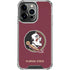 Florida State FSU Seminoles iPhone 15 Pro Clear Case